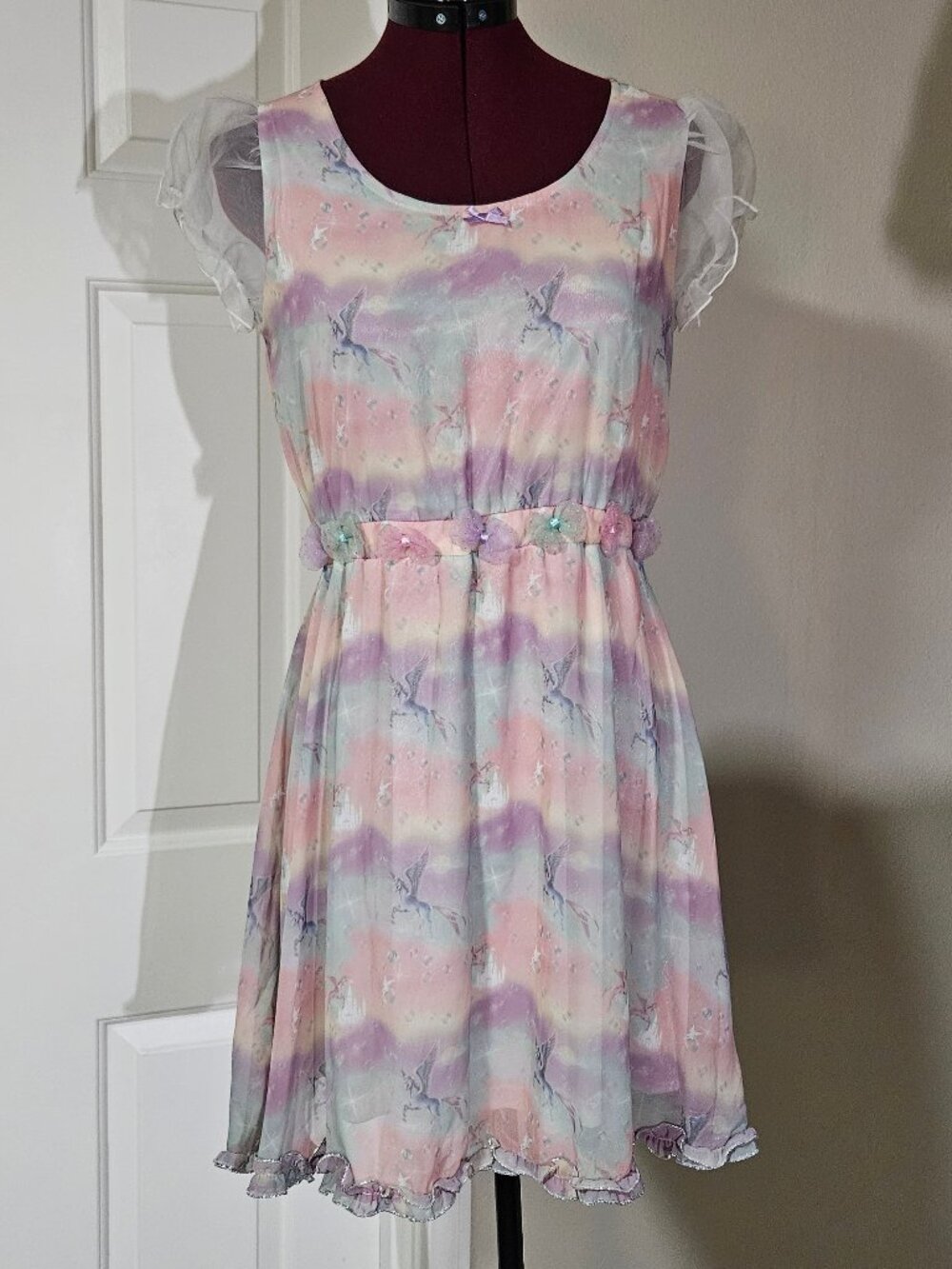 6% Dokidoki pegasus/unicron/alicorn dress SZ Small/Medium